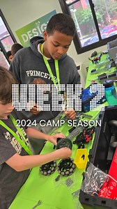 Week 2 vibes are 🔥 at #iDTech! Campers are leveling up in all things tech and bonding over shared passions in BattleBots, Minecraft, Roblox, Game Dev, AI, VR, 3D, and more. Watch memories in the making! 💚 | iD Tech Camps