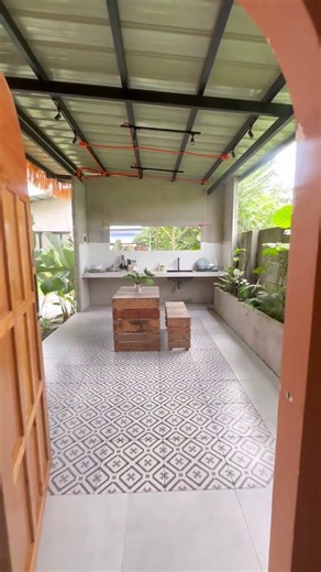 Kozee Airbnb in Polomolok #outdoorkitchen #airbnb