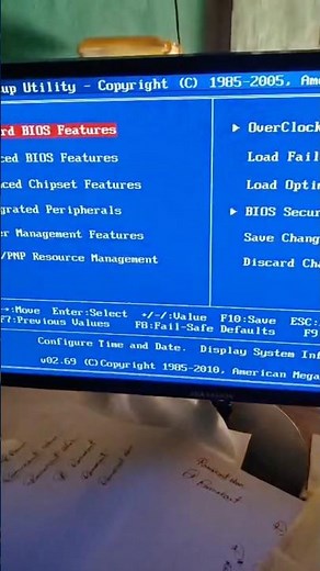 aptio setup utility copyright 2012 american megatrends inc #aptio #windows10