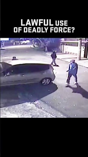 Lawful Use Of Deadly Force?