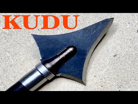 KUDU CONTOUR Broadhead Test