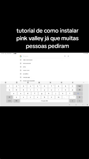 tutorial do pink valley
