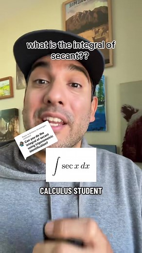 You cannot forget this one!! #calculus #integral #mathematics #mathproblems #mathstudent