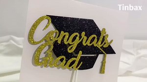 Graduation Congrats Grad Cake Topper for Graduations Cake decorations