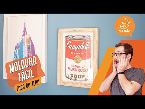 AS MOLDURAS DE QUADRO DE MADEIRA MAIS FÁCEIS DO YOUTUBE