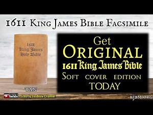 The original 1611 King James Bible Reprint with the Apocrypha