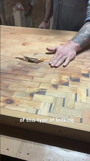 How should he fix the table holes? #woodworking