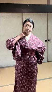 着付で生き方が変わる！？ #着物 #kimono