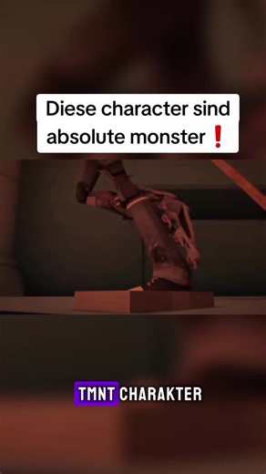 Die Monster unter den Charakteren: Splinter, Schwedder und Leonardo