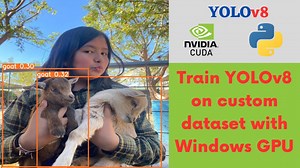 YOLOv8 Train YOLOv8 on Custom dataset in Windows GPU