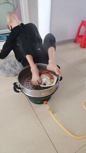 Daily cooking for people with disabilities #disability #disabled #fypviralシ | Kilponga12