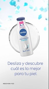 5 beneficios desde el primer día con el nuevo Cuidado Completo 5en1 de NIVEA. ¡Descúbrelo en la Crema corporal Hidratación Express! | NIVEA