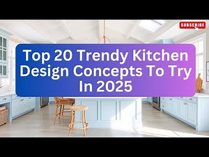 20 Modern Kitchen Design Concepts for 2025 | Modern & Luxury Kitchen Ideas!
