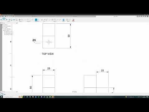 3. Third Angle Projection/Orthogonal Drawing in Fusion360