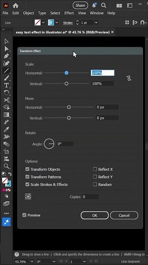 Easy Typography Text Effect in Adobe Illustrator cc Tutorial