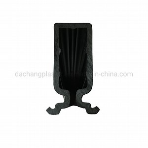 [Hot Item] Perfil de canal en forma de U de extrusión de plástico PPO negro personalizado, PPE, PS, ASA, PVC, ABS, PC, PMMA rígido y blando