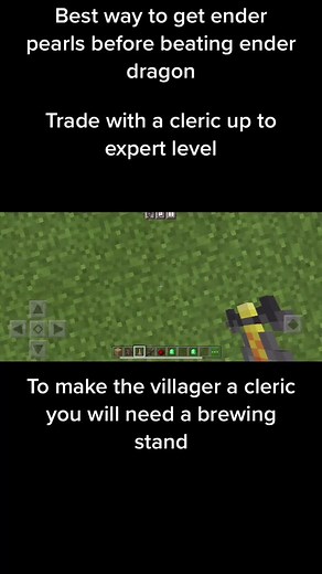 Minecraft Villager Cleric: Tips to Get Ender Pearls Easily