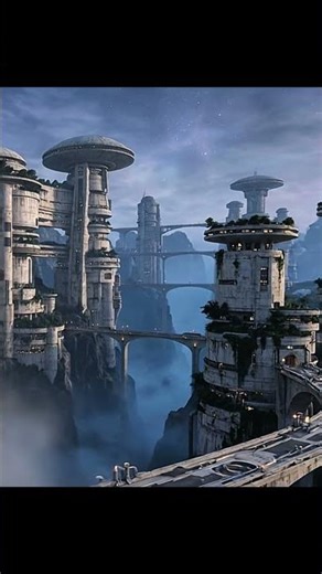 Ord Kaas | Exploring the Brutalist Sci-Fi Megacity vol.4 [4K] #shorts