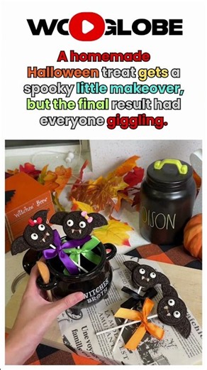 Simple Oreo cookies transform into fang-tastic bat treats for Halloween