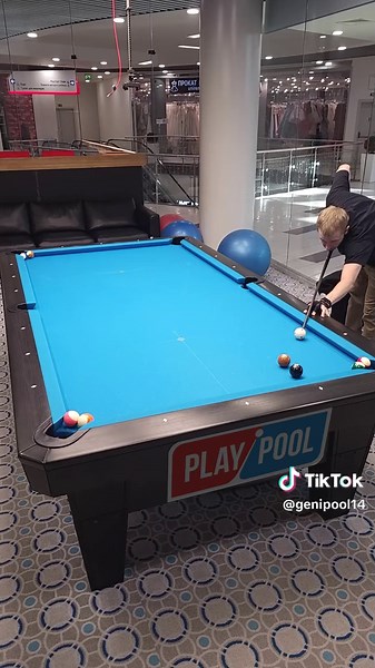 Two-rail banks #satisfying #trick #skills #8ballpool #billiards