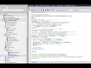 SIEMENS HMI/SCADA DATA LOGGING IN EXCEL FORMAT