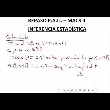 PAU REVIEW - STATISTICAL INFERENCE 6