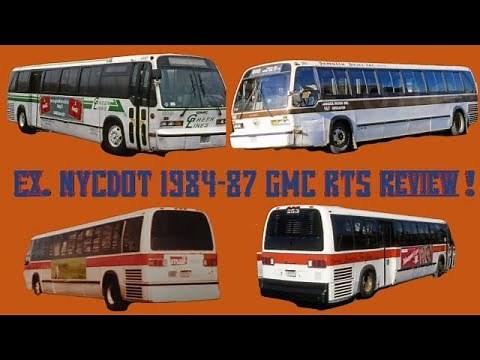 1984-1987 Ex-NYCDOT GMC T8J-204/604/206/606 RTS Review