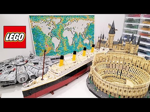 WORLD'S LARGEST LEGO SETS! Top 5