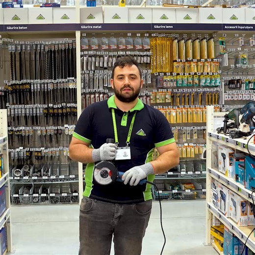 312K views · 284 reactions |  Ai nevoie de precizie, putere și control într-un singur instrument? Polizorul unghiular Dexter e soluția potrivită pentru lucrări variate: de la tăiat metal și beton, până la șlefuit sau periat. Vezi în video cum se adaptează la orice lucrare sau descoperă-l pe site! https://buff.ly/Up51js3 #leroymerlinro | Leroy Merlin Romania | Facebook