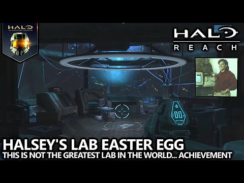 Halo Reach - Halsey's Lab Easter Egg - This is Not the Greatest Lab in the World… Achievement Guide