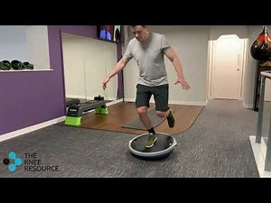 Single Leg Squat on Bosu Ball