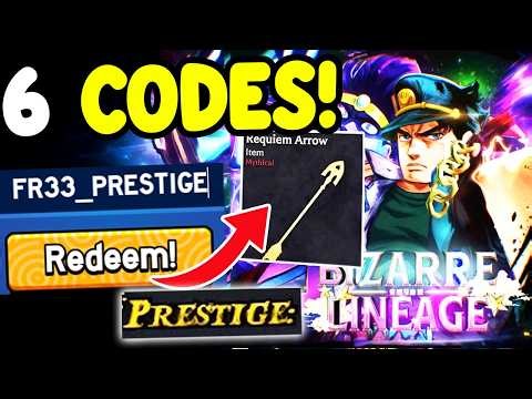 *NEW* ALL WORKING CODES For BIZARRE LINEAGE In MARCH 2026! ROBLOX BIZARRE LINEAGE CODES