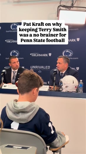 Pat Kraft describes why Terry Smith was an easy decision to re-hire to join Matt Campbell as the Penn State associate head coach! #happyvalleyunited #pennstate #pennstatefootball | Happy Valley United