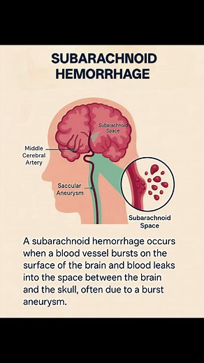 48K views · 235 reactions | Subarachnoid hemorrhage #viralreelschallenge #medicalstudent #diseases | Surgi Cal Tec | Facebook