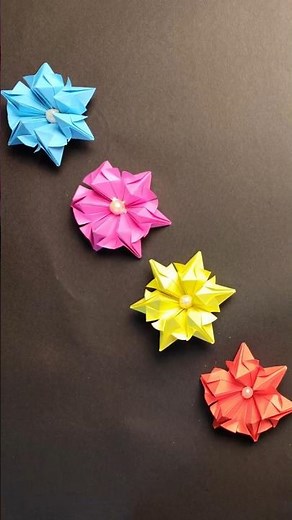 How To Make Paper Flower | Best Origami Flower Tutorial