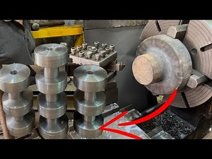 Turning and drilling operation on manual lathe machine | Forging jobs