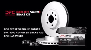 Front and Rear - Dynamic Friction Company Brake Rotors with 3000 Ceramic Brake Pads and Hardware Kit 6314-46049