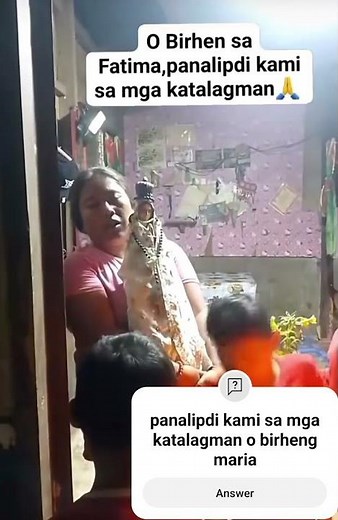 Panalipdi kami o birhen sa fatima sa tanang mga katalagman.