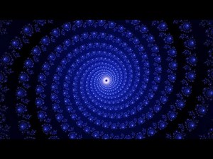 Hypnotic Spiral Journey: Relaxing Abstract Animation in 4K (No Sound)