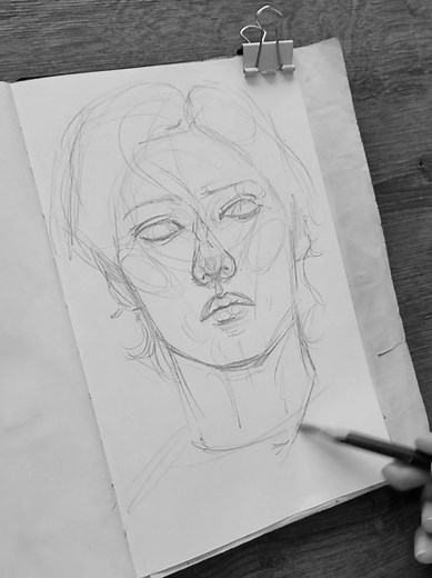 Face Drawing Tutorial Featuring Lee Know Techniques