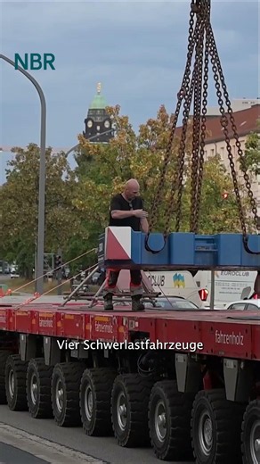 326 tons: Stress test begins on central Dresden bridge
