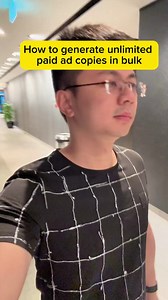 Here’s how to generate unlimited ad copies in bulk using AI #copyai #websites #onlinetools #marketingtips #ai #chatgpt #adamdigital #digitalmarketing #socialmediamarketing copy.ai | Gan Yin Choong Adam