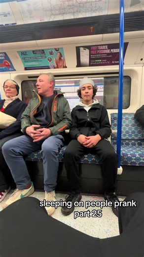 Funny Public Prank: Sleeping on People Edition