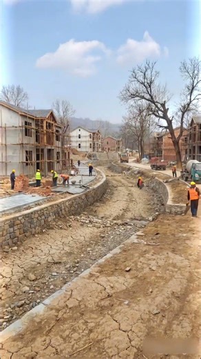 🏠 Old Mud Houses Rebuilt Into Modern Homes | Village Renovation Timelapse #amazinghouse