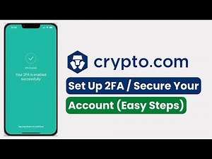 Crypto.com - How to Set Up 2FA?