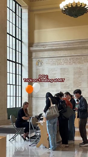 39K views · 1.7K reactions | Trick-or-treating MIT-style in the Infinite Corridor! Video: Jasma Zhou/MIT #halloween #thisismit #aroundmit | Massachusetts Institute of Technology (MIT) | Facebook