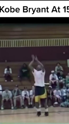 15-year-old Kobe Bryant stepped onto the floor at the SLAMDUNK #shorts #basketball #dunk