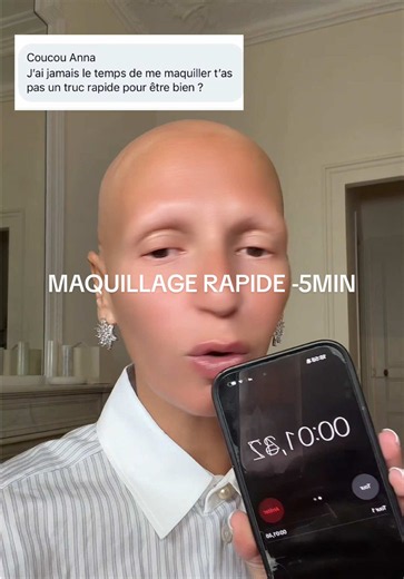 Maquillage rapide en 5 minutes — routine frais et lumineux