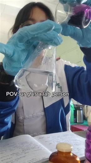 Chem girly hehe🫶🏻⚗️ #fyp #fypage #chemistry #tiktok #Y #experiment #lab #tgi #view #fypシ