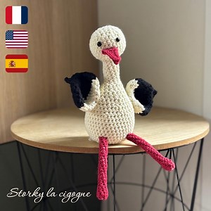 Storky the Stork - Easy Crochet Pattern - Etsy UK